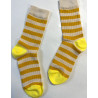 Assortiment 6 paires de Chaussettes Rayures bicolores
