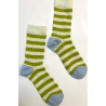 Assortiment 6 paires de Chaussettes Rayures bicolores