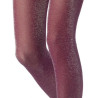 3 paires de Collants Semi opaque Bordeaux Lurex