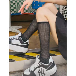 Assortiment de 10 paires Chaussettes  Mi bas coton lurex